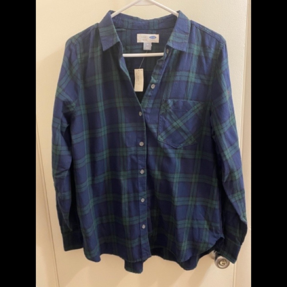NWT Old Navy plaid shirt